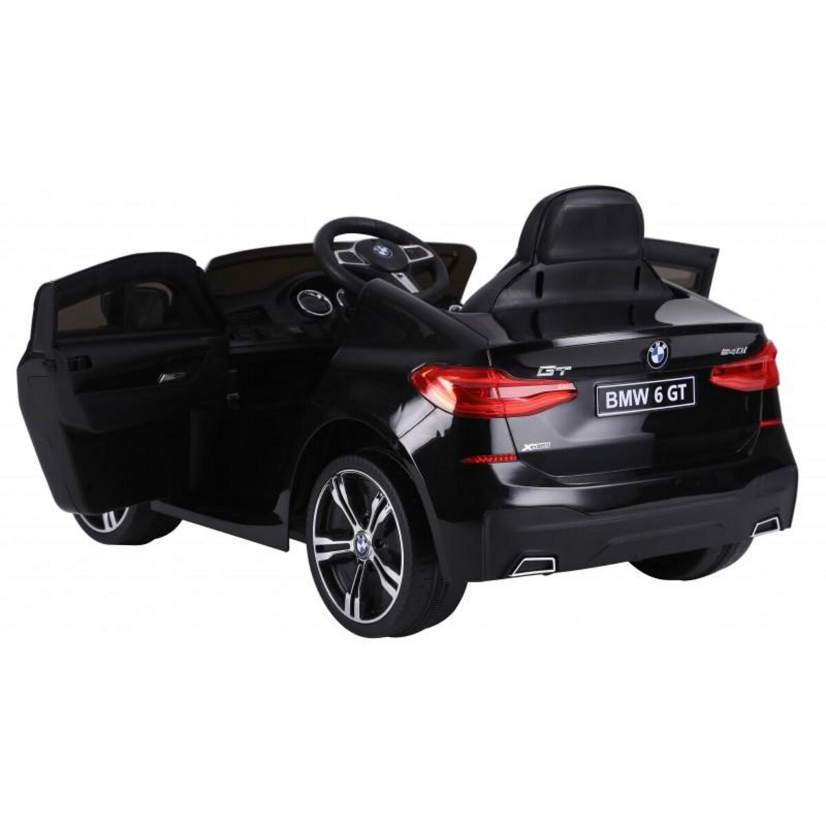 BMW BMW X6 GT Voiture Electrique Enfant (2x25W), 106x64x51 cm - Marche av/ar, Phares, Musique, Ceinture et Télécommande parentale