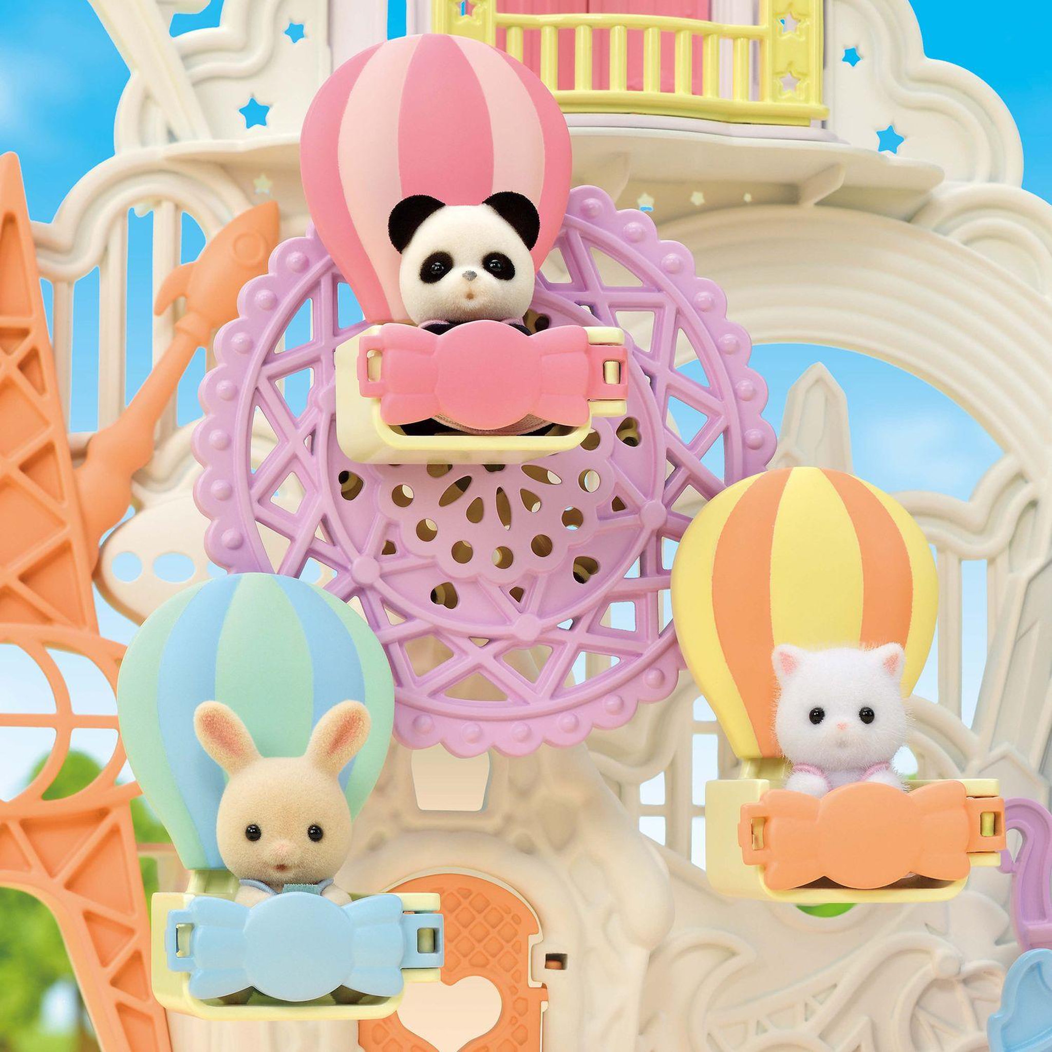 Voir la diapositive 6 : Sylvanian families Figurine - Le parc d'attraction féérique