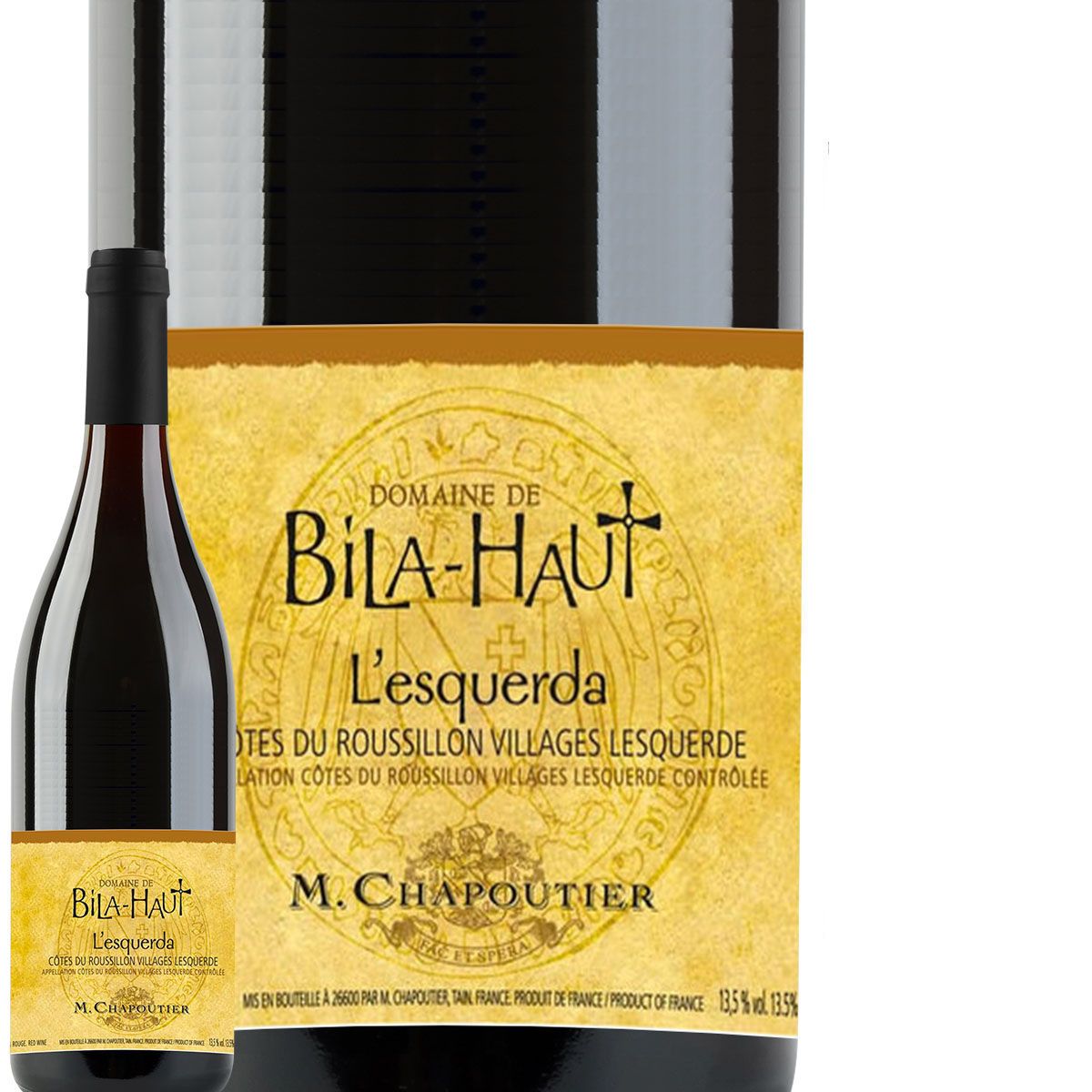 M. Chapoutier Domaine de Bila-Haut l'Esquerda Côte du Roussillon Villages Lesquerde Rouge 2013