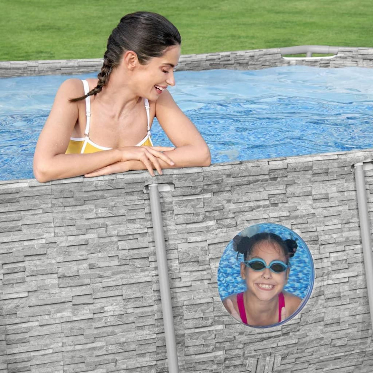 BESTWAY Bestway Ensemble de piscine Power Steel 427x250x100 cm