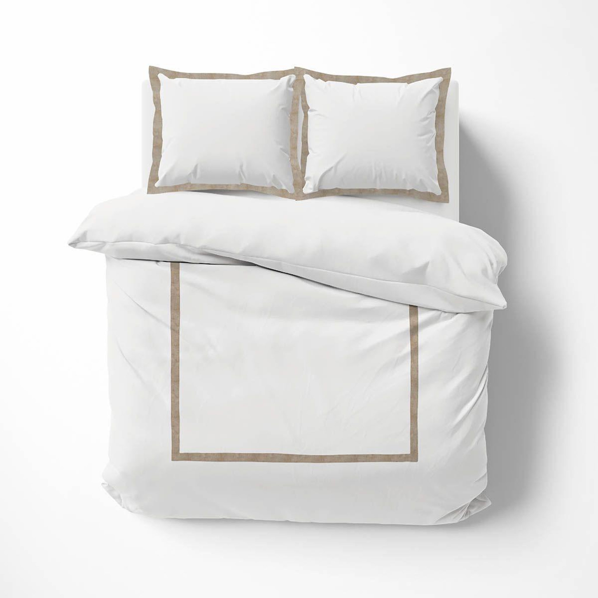 Voir la diapositive 3 : Douceur d'Intérieur Parure de lit 3 pièces  lauraline  240x220cm blanc
