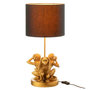 Voir la diapositive 2 : Paris Prix Lampe à Poser Design  Singe Résine  53cm Or