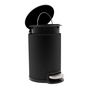 Voir la diapositive 4 : Paris Prix Poubelle de Salle de Bain en Métal  Metaline  3L Noir
