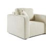 Voir la diapositive 5 : BEST MOBILIER Miro - fauteuil en velours texturé