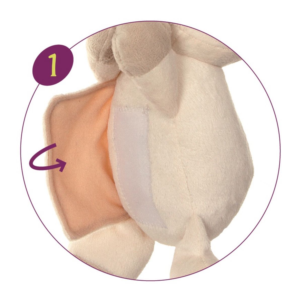 TINEO Cale-bébé ourson