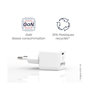 Voir la diapositive 4 : GREEN E Chargeur USB-C 20W Blanc Origine France Garantie