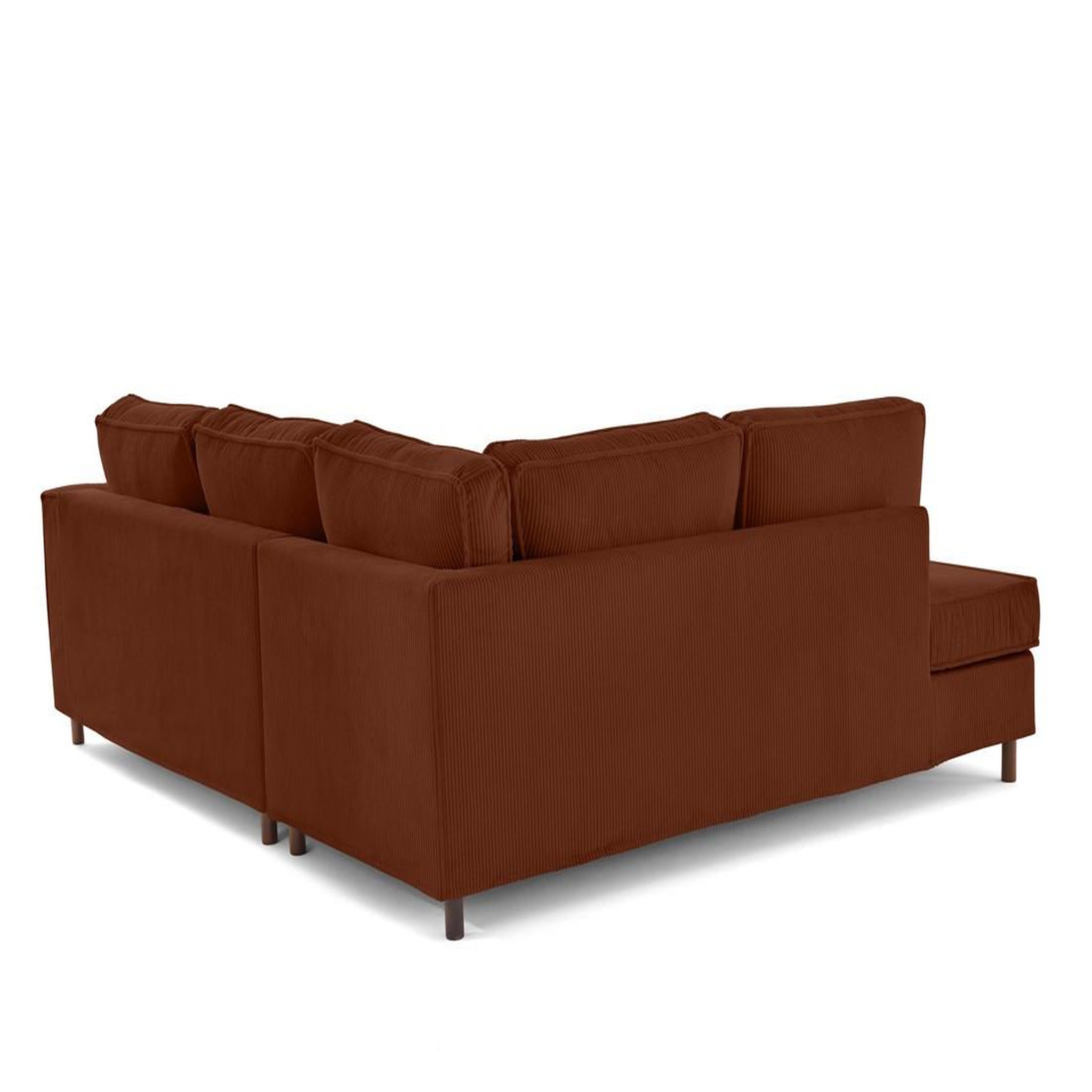 Voir la diapositive 6 : LISA DESIGN Jake - canapé déhoussable d'angle gauche 5 places en velours côtelé