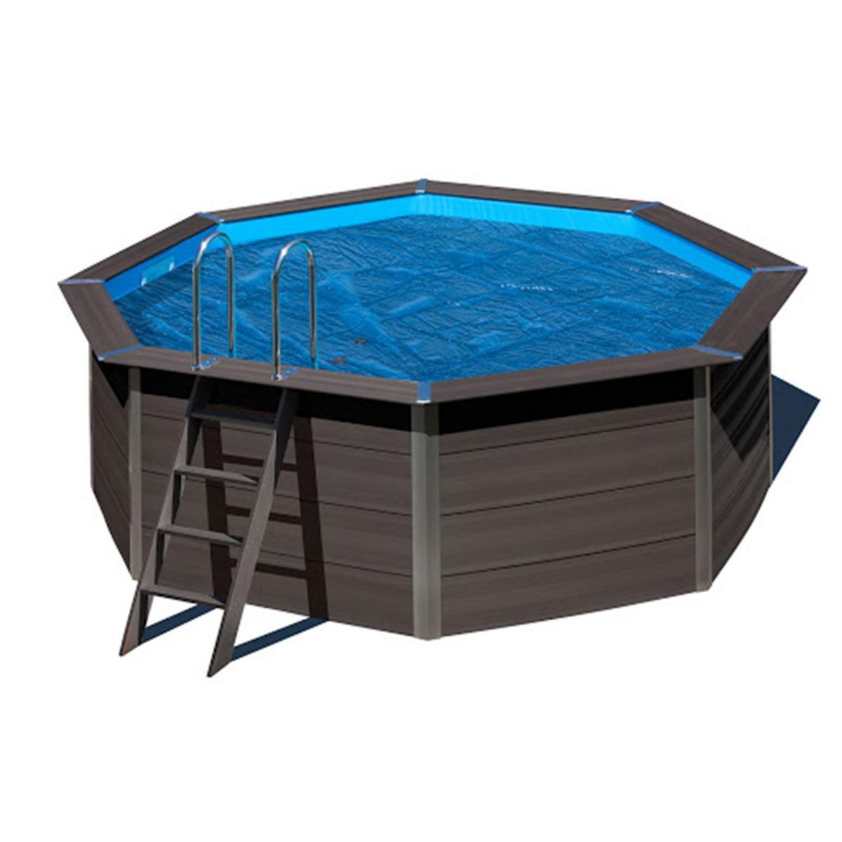 GRE Bâche à bulles pour piscine composite ovale 5,24 x 3,86 m - Gré