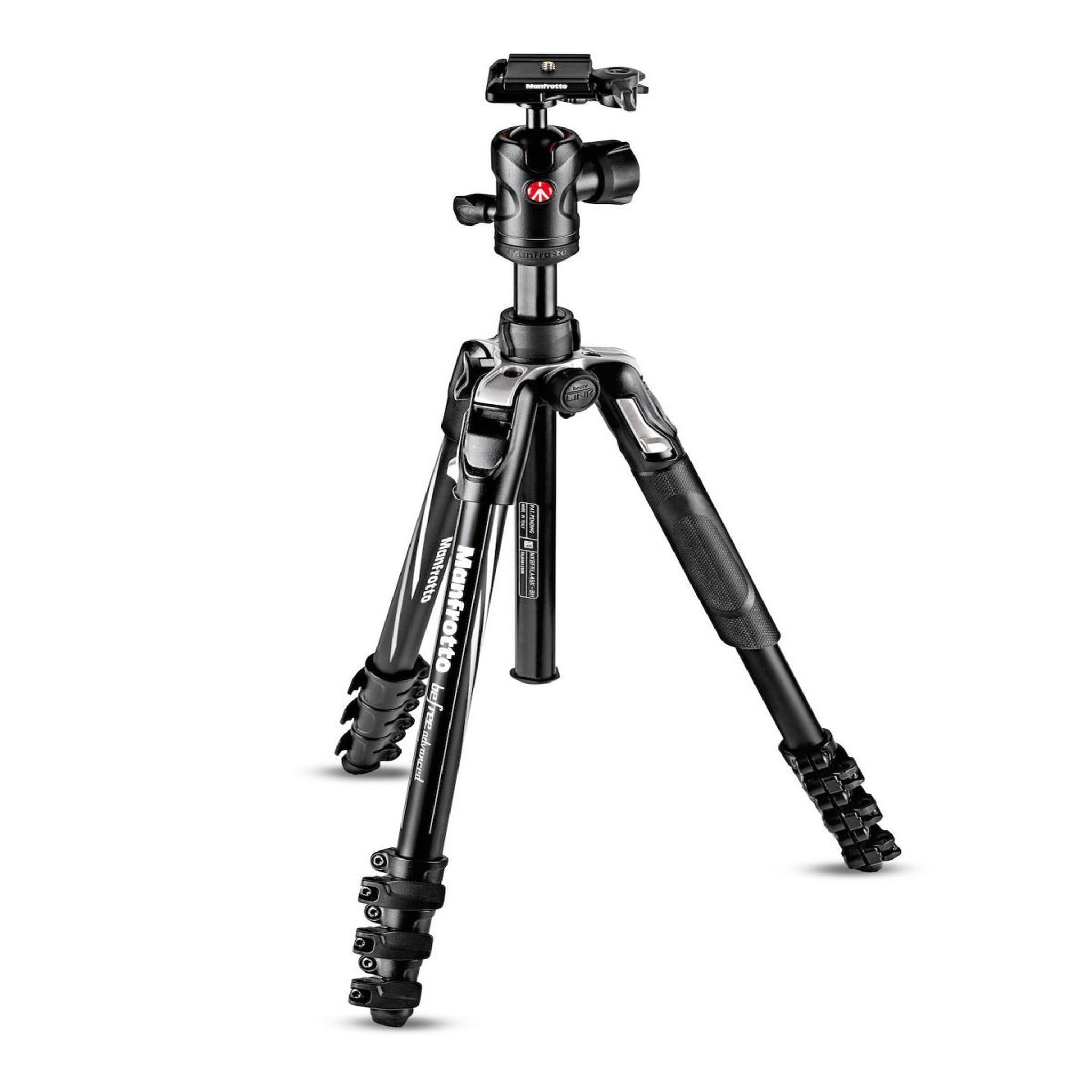 MANFROTTO Manfrotto MKBFRLA4BK-BH trépied 3 pieds Noir, Argent