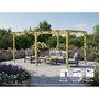 Voir la diapositive 1 : JARDIDECO Pergola massive en bois Tours 600 x 300 cm - Maderland