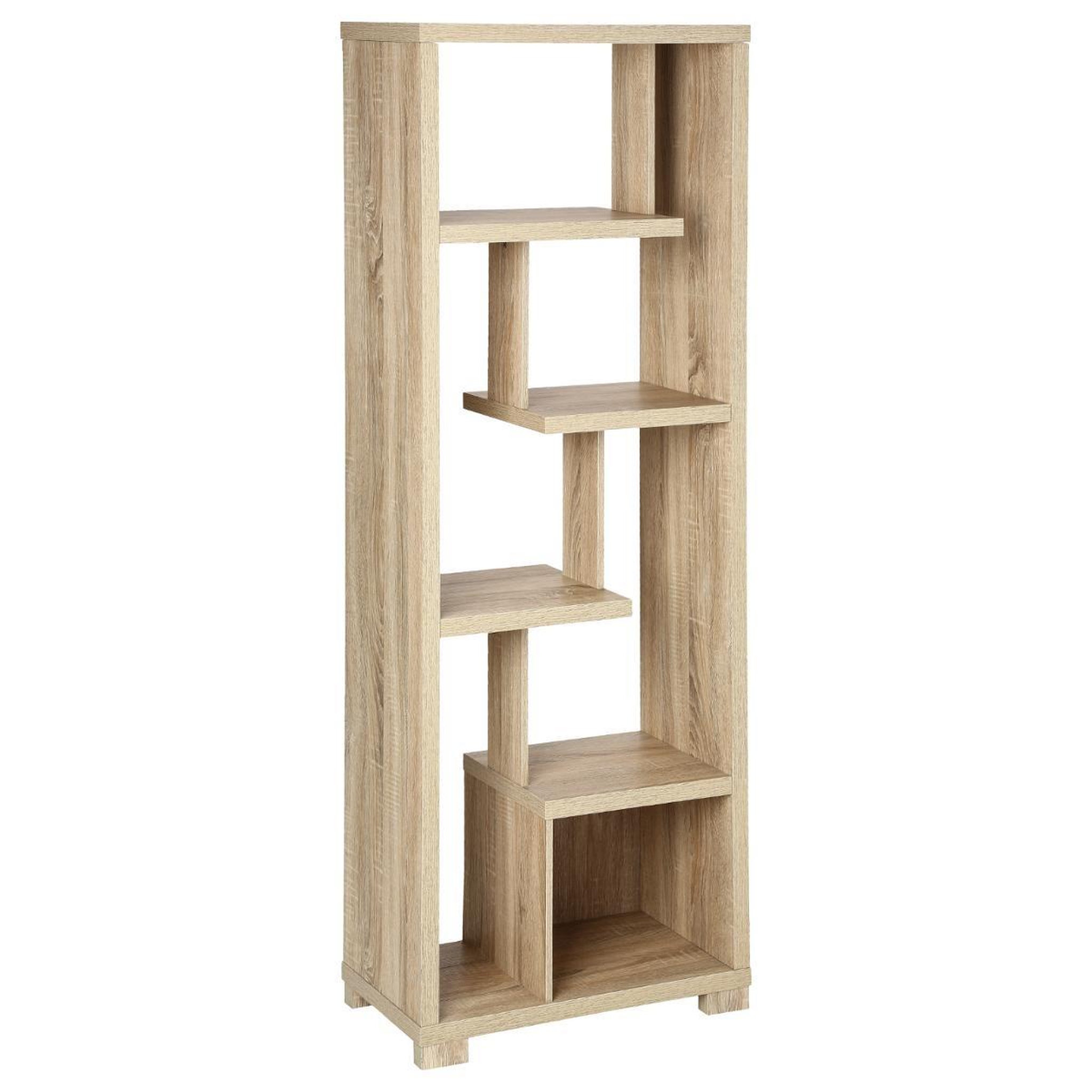Voir la diapositive 2 : ATMOSPHERA Bibliothèque 4 niveaux  bivoak  180cm naturel