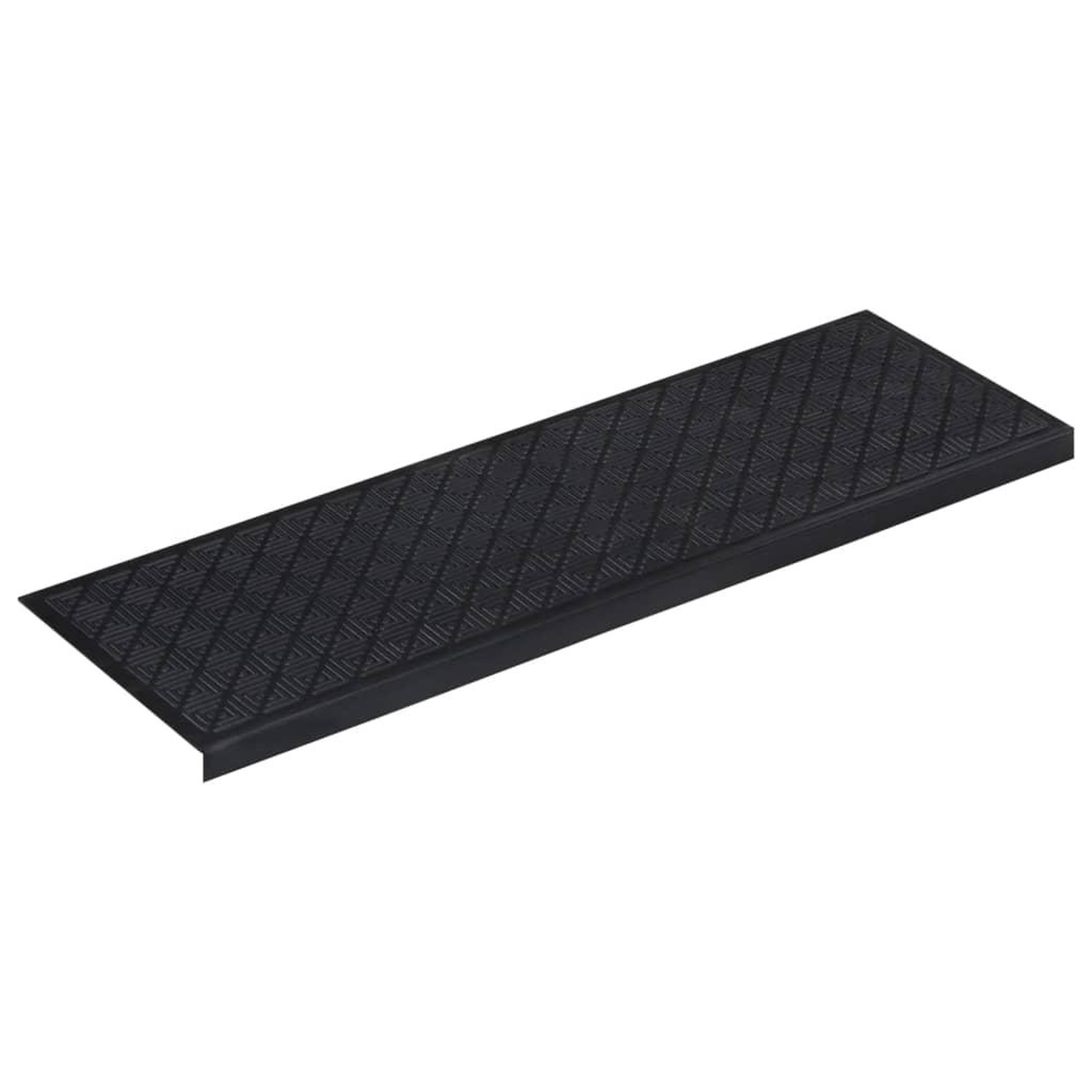 Voir la diapositive 4 : VIDAXL Marches d'escalier 5 pcs 25x75 cm caoutchouc