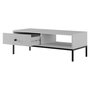 Voir la diapositive 3 : BEST MOBILIER Filipo - table basse - 1 tiroir et 1 niche - 90 cm