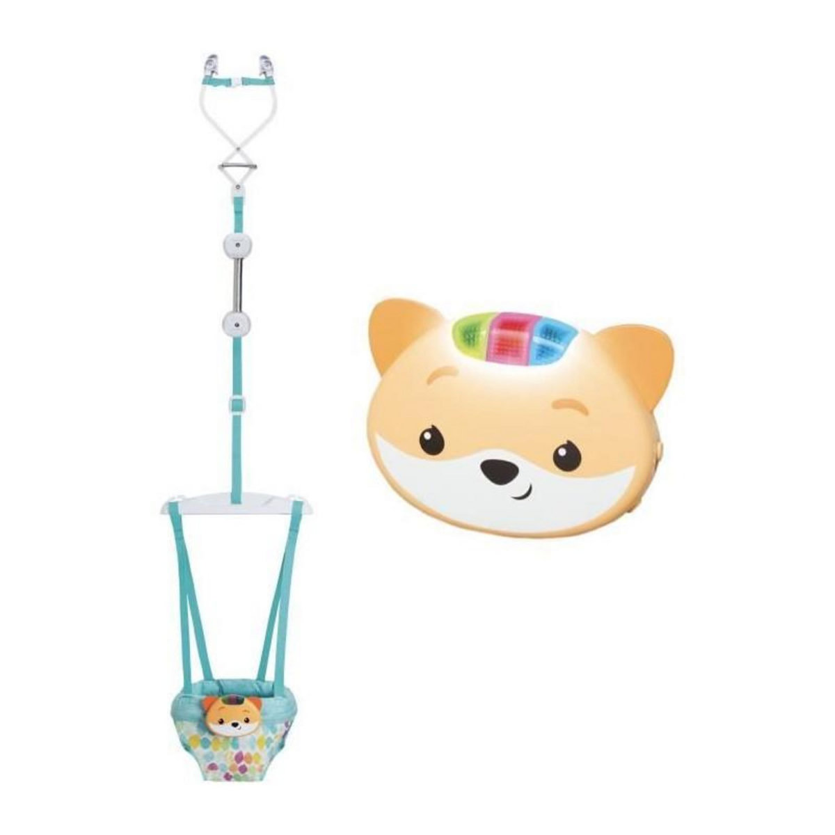 INFANTINO Sauteur de porte - INFANTINO - 303117 - Renard 2 en 1 - Sons et lumieres