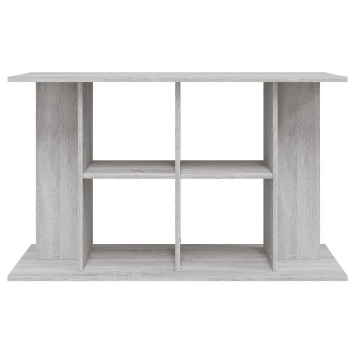VIDAXL Support pour aquarium sonoma gris 100x40x60cm bois d ingénierie