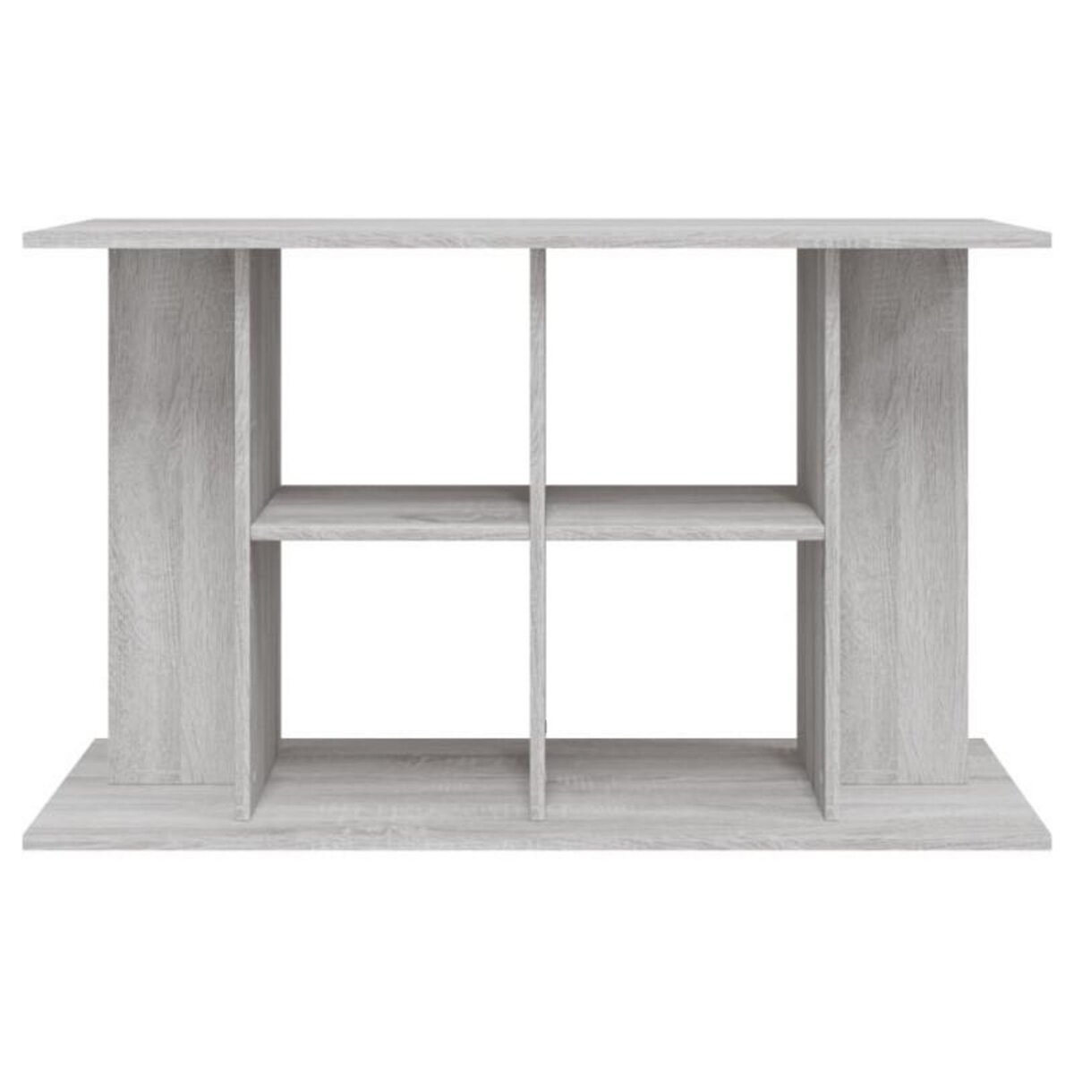 VIDAXL Support pour aquarium sonoma gris 100x40x60cm bois d ingénierie
