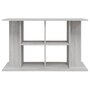 Voir la diapositive 4 : VIDAXL Support pour aquarium sonoma gris 100x40x60cm bois d ingénierie