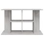 Voir la diapositive 4 : VIDAXL Support pour aquarium sonoma gris 100x40x60cm bois d ingénierie
