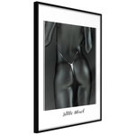 Paris Prix Affiche Murale Encadrée  Beauty of the Female Body. Coloris disponibles : Noir, Jaune