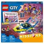 LEGO City 60355 Mission détective de la police sur l'eau, Jouet Interactif avec Bateau