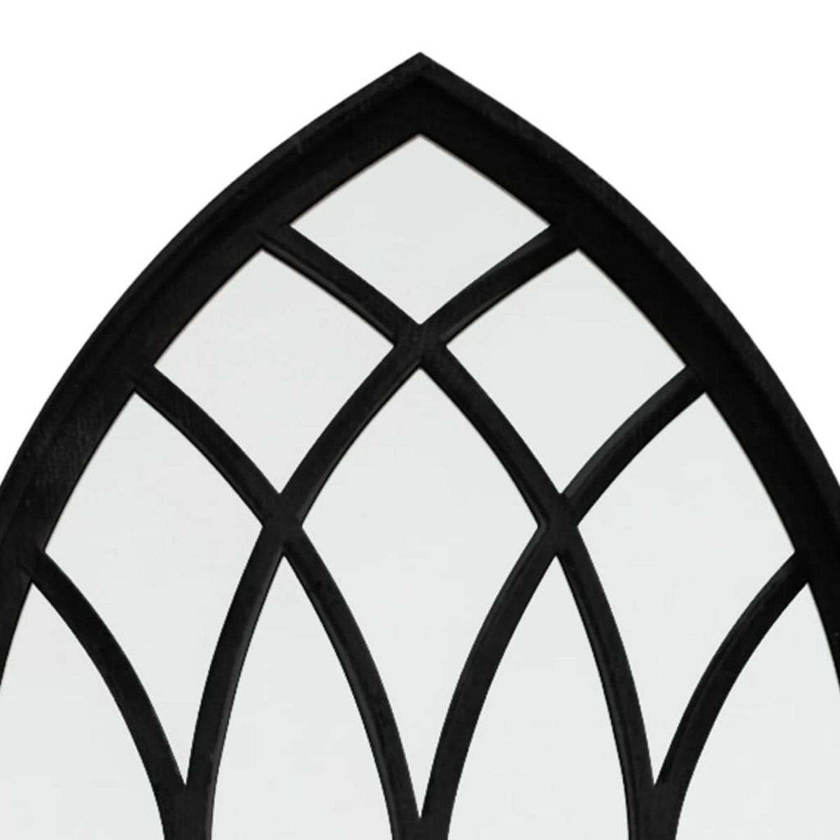 VIDAXL Miroir Noir 100x45 cm Fer pour utilisation a l'interieur