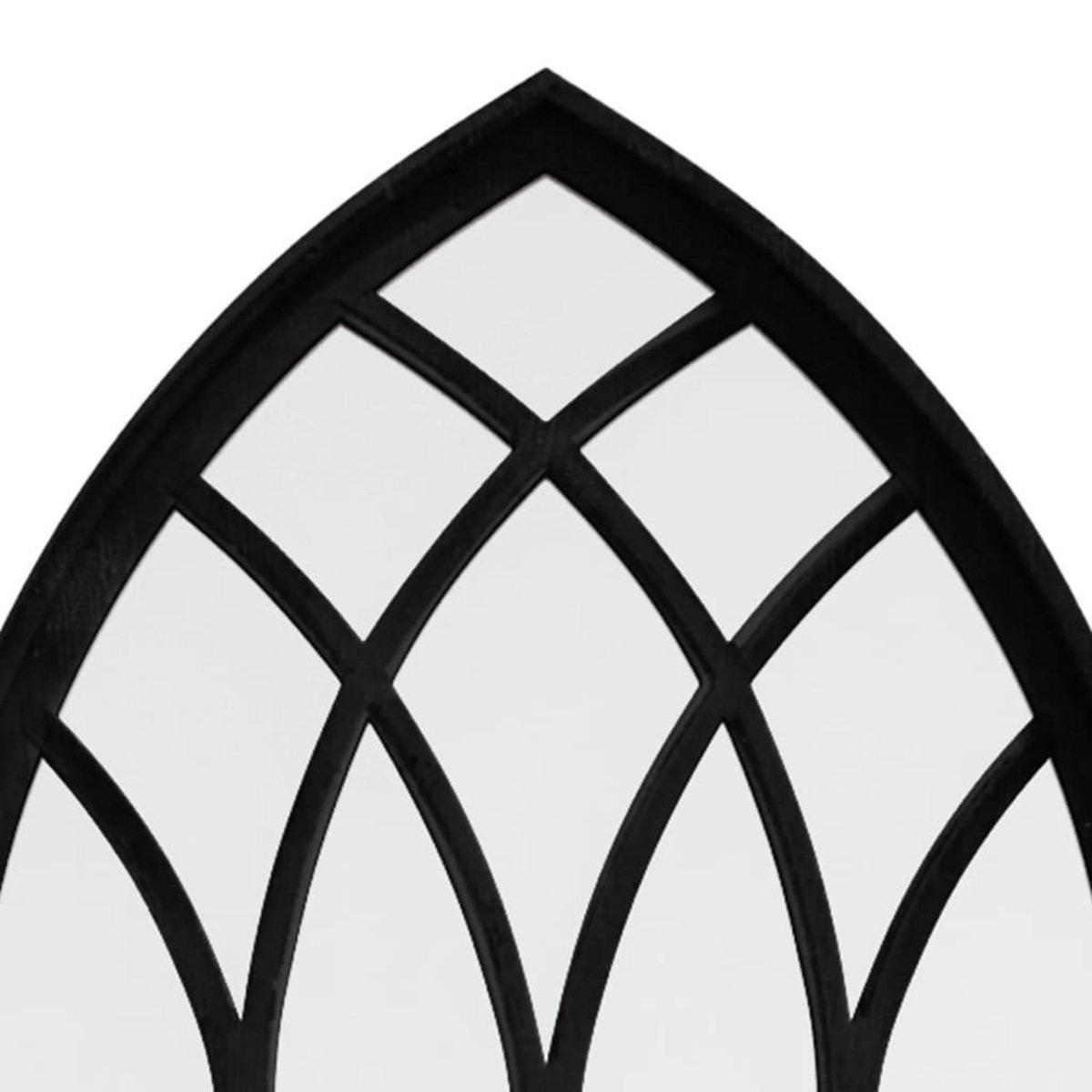 VIDAXL Miroir Noir 100x45 cm Fer pour utilisation a l'interieur