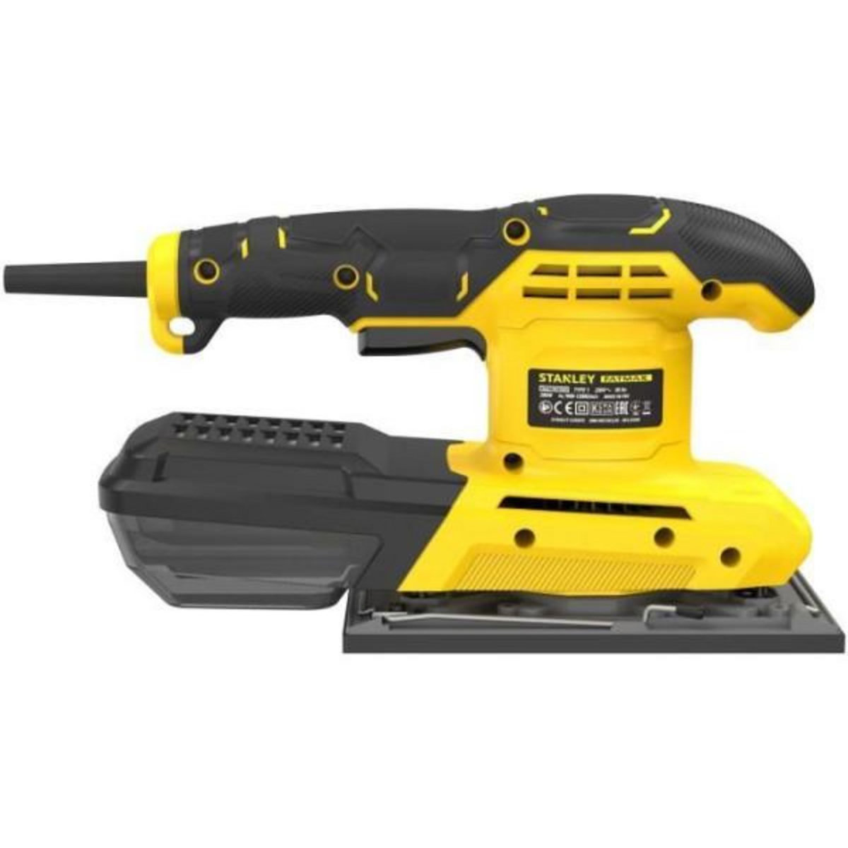 Stanley Stanley - FatMax STANLEY FATMAX Ponceuse orbitale 280 W 1/3 Ø orbite 2 mm avec mallette - FMEW214K-QS