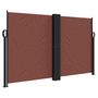 Voir la diapositive 2 : VIDAXL Auvent lateral retractable marron 140x600 cm