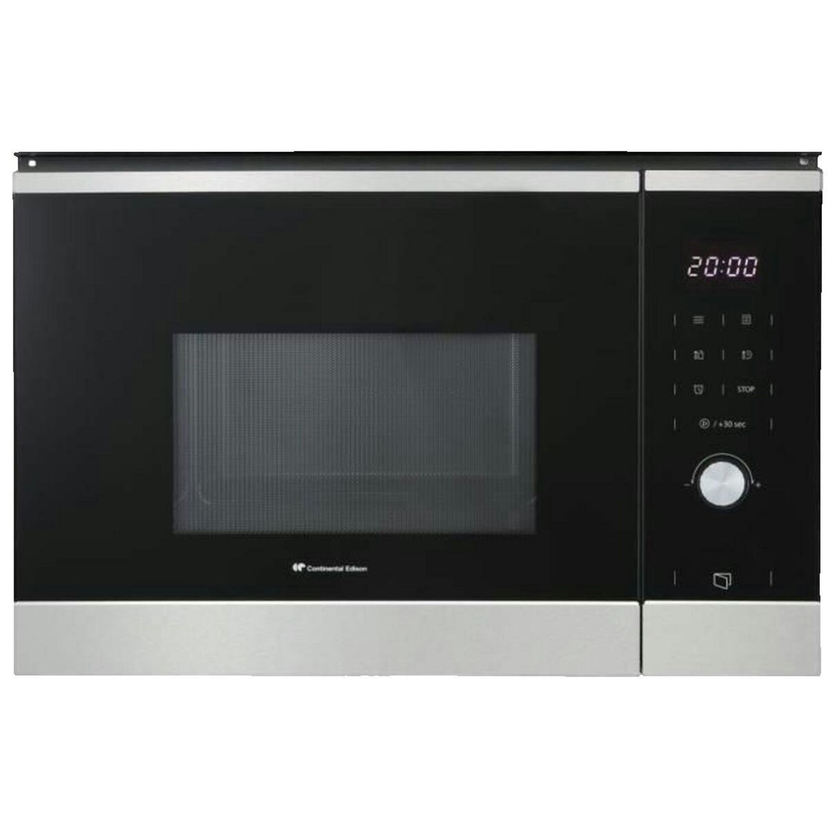 CONTINENTAL EDISON Micro-ondes Continental Edison 25 L Noir Inox