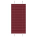 VIDAXL Store plisse rouge bordeaux 55x100 cm largeur du tissu 54,4 cm