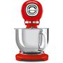 Voir la diapositive 2 : SMEG Robot pâtissier SMF03RDEU Rouge