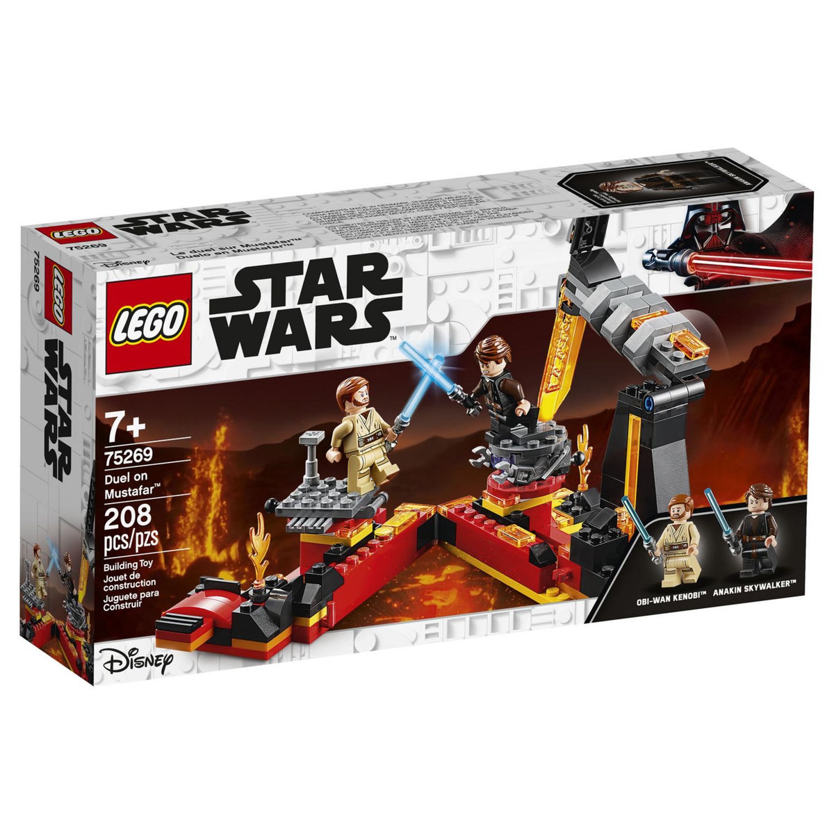 LEGO Star Wars 75269 - Duel sur Mustafar - Anakin vs Obi Wan 