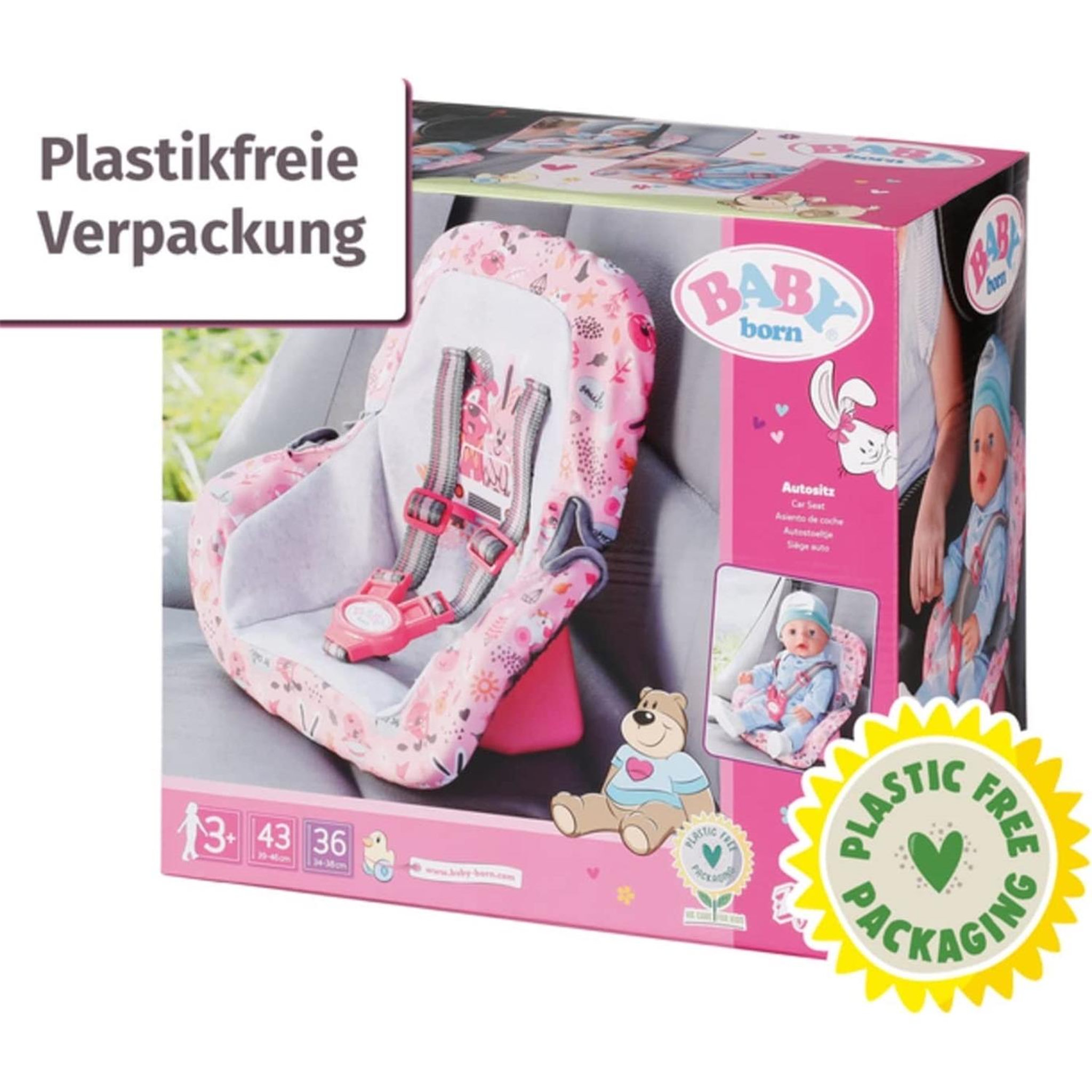 Voir la diapositive 6 : Zapf Creation Baby born Siège auto pour poupée 36 et 43 cm
