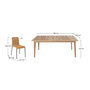 Voir la diapositive 4 : MAISON PAVANE Table et chaises de jardin 8 personnes, bois, résine tressée naturelle-Tunga