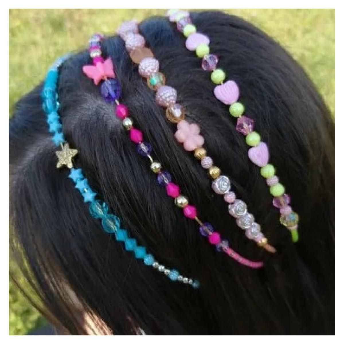 Djeco Precieux le coffret de couronnes a enfiler