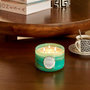 Voir la diapositive 2 : ATMOSPHERA Bougie Parfumée Design  Wavy  540g Bergamote & Jasmin