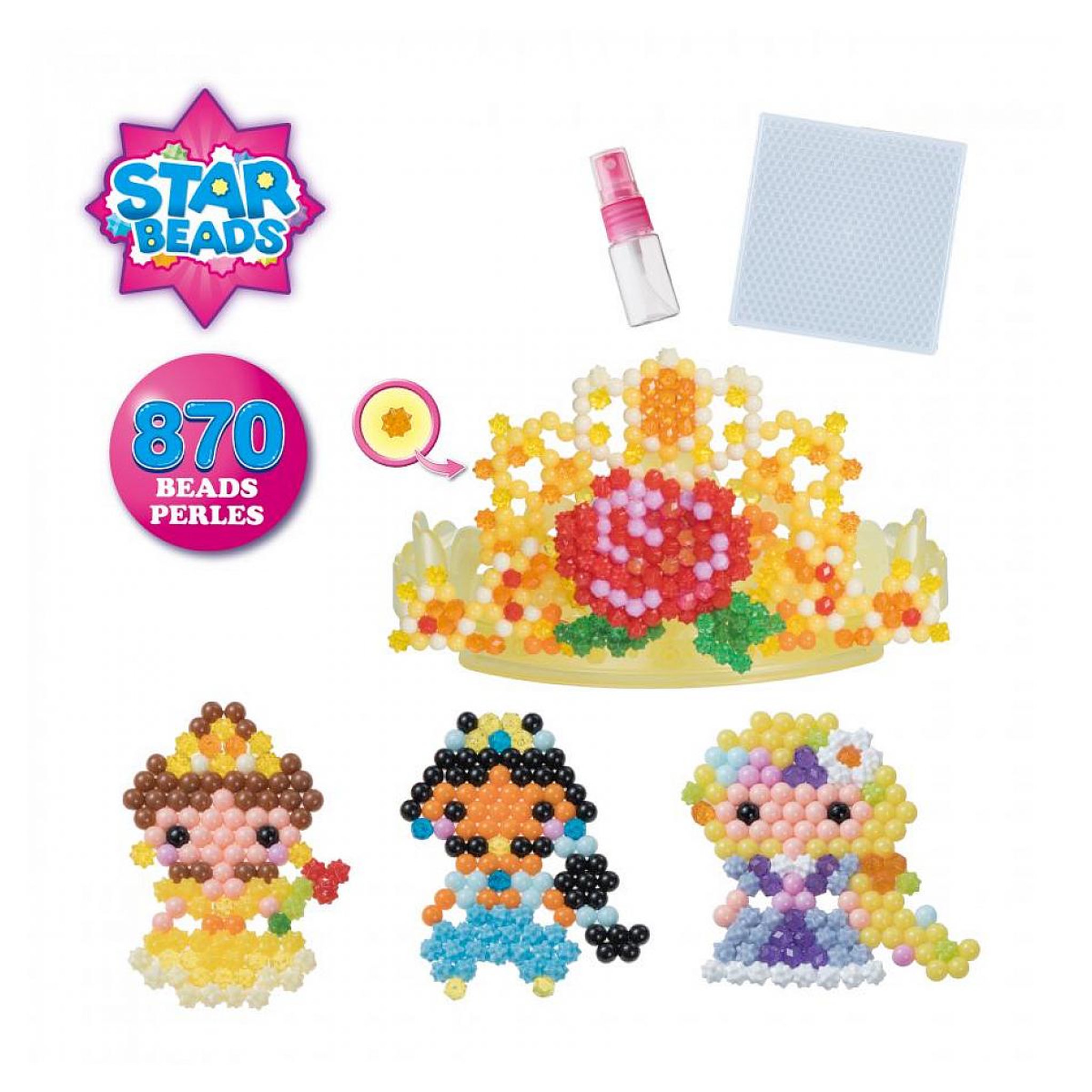 Voir la diapositive 4 : Aquabeads 31901 Le diademe des princesses Disney