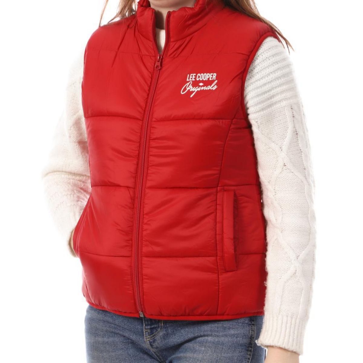 Lee Cooper Doudoune sans manches  Femme Lee Cooper Osmos