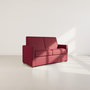 Voir la diapositive 1 : BEST MOBILIER Julia - canapé 3 places convertible express couchage quotidien 140 cm matelas 14 cm en tissu