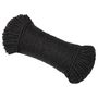 Voir la diapositive 2 : VIDAXL Corde de travail Noir 8 mm 25 m polypropylene
