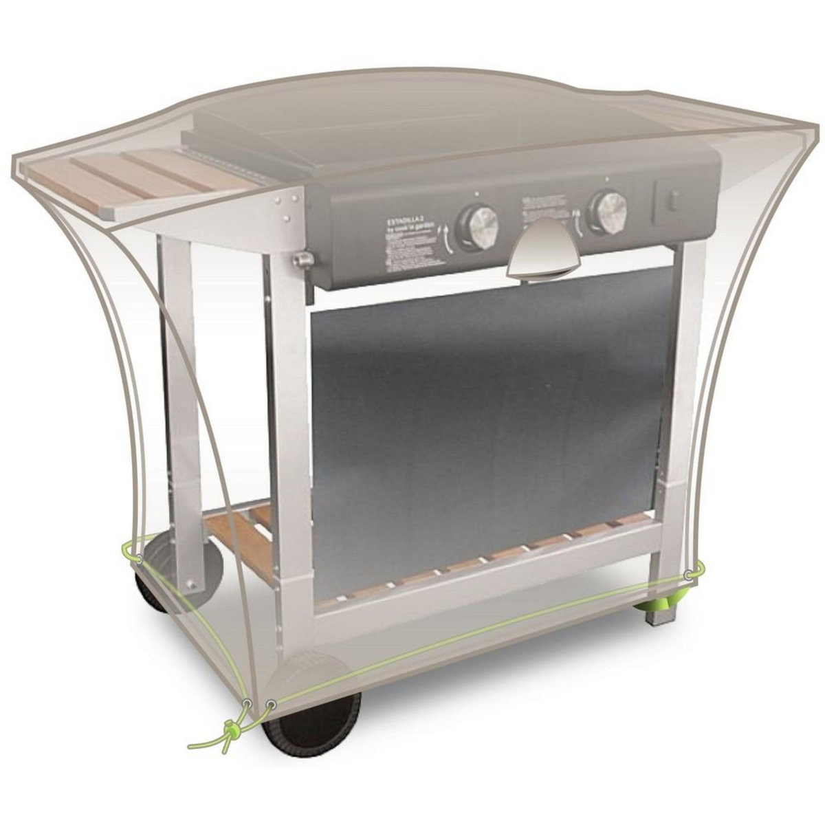 Jardiline Housse de protection pour plancha - clb02