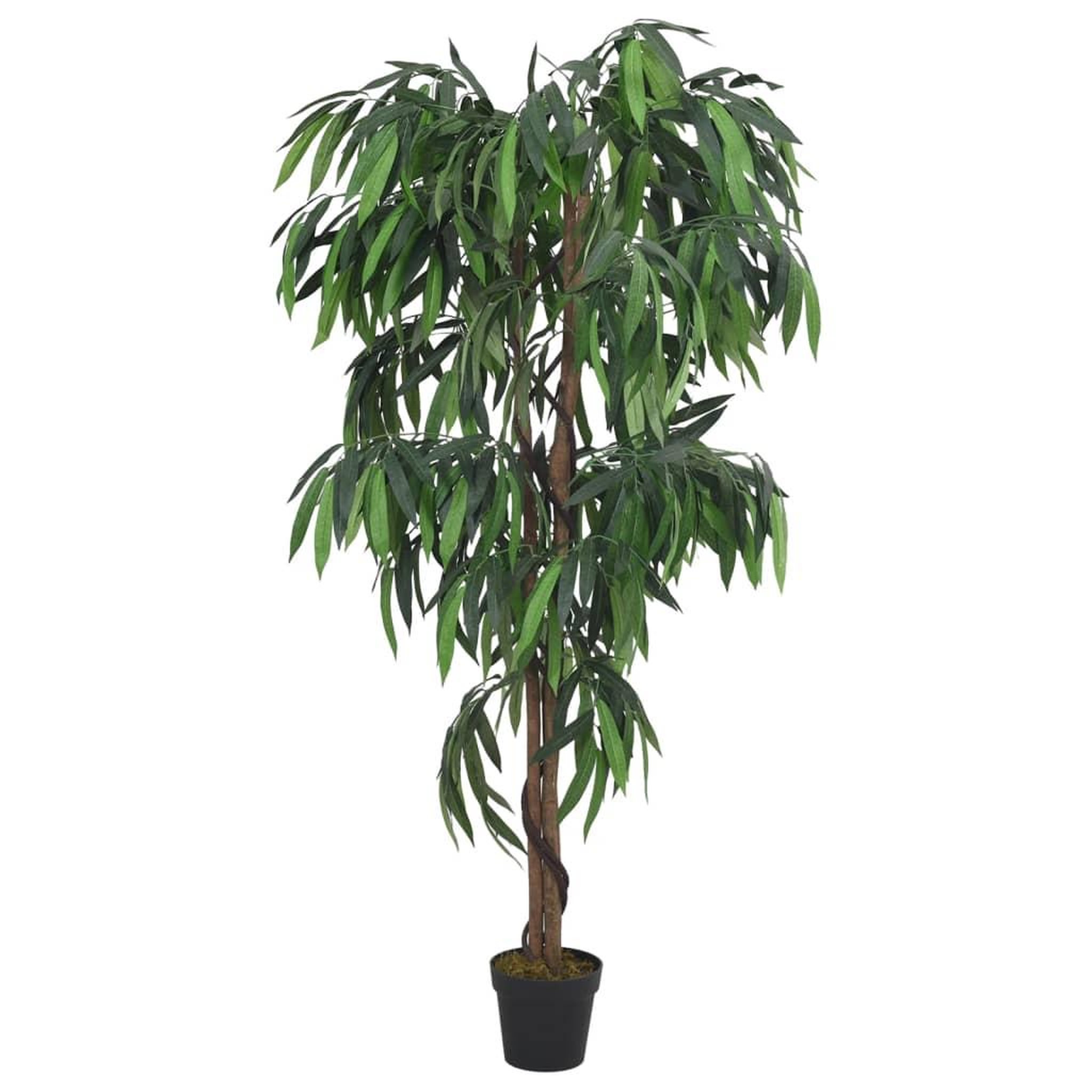 Voir la diapositive 2 : VIDAXL Manguier artificiel 300 feuilles 80 cm vert
