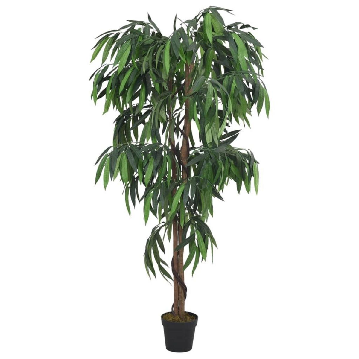 VIDAXL Manguier artificiel 300 feuilles 80 cm vert