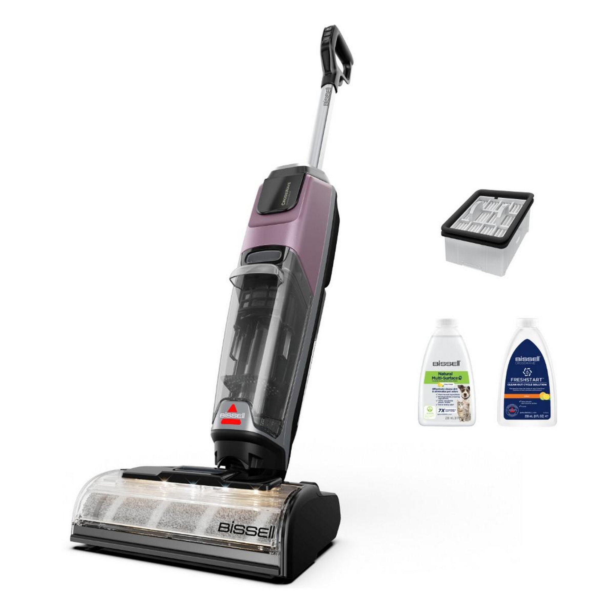Voir la diapositive 2 : BISSELL Aspirateur laveur 0.66l voilet - 4330N