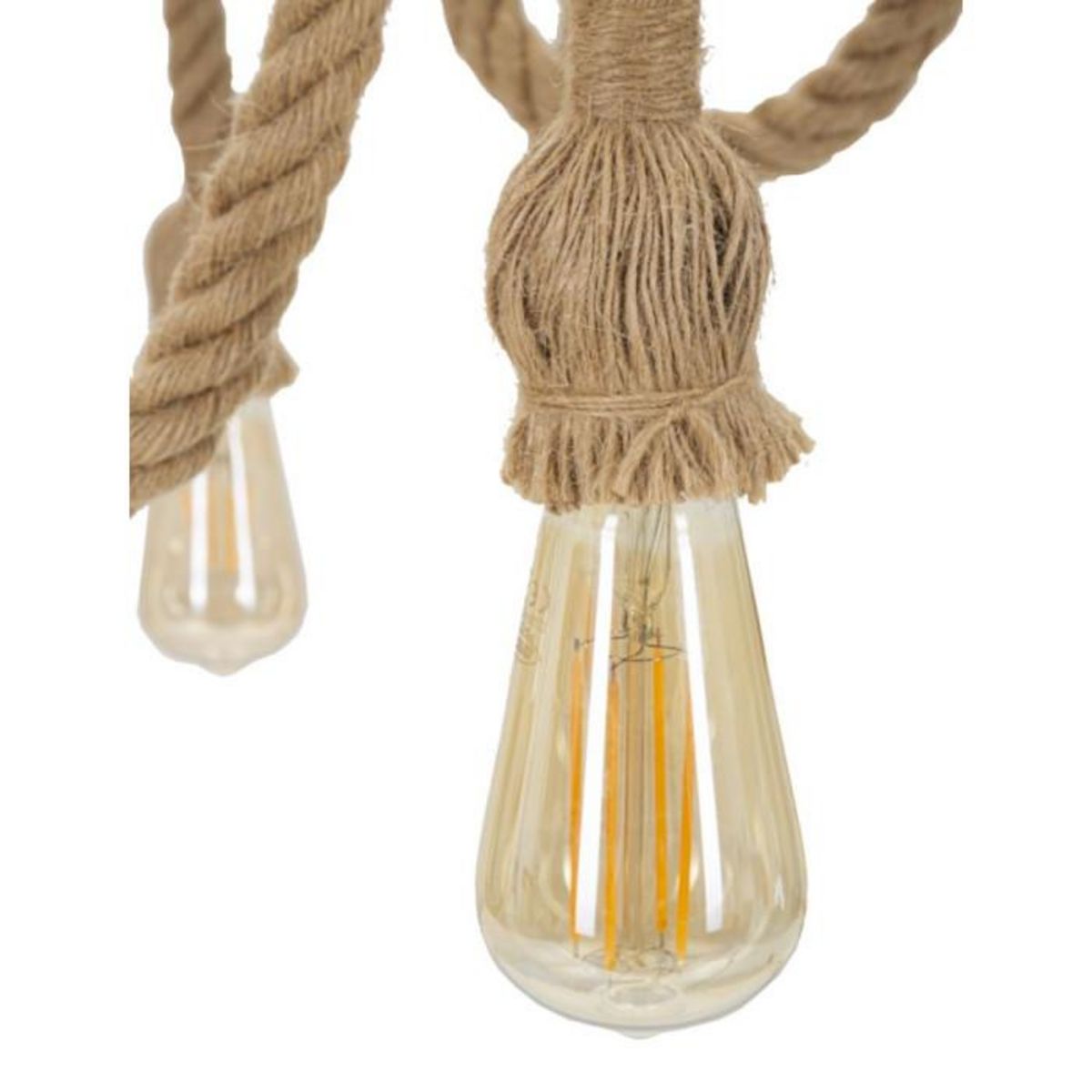 Paris Prix Lampe Suspension en Bambou  Rope  64cm Naturel