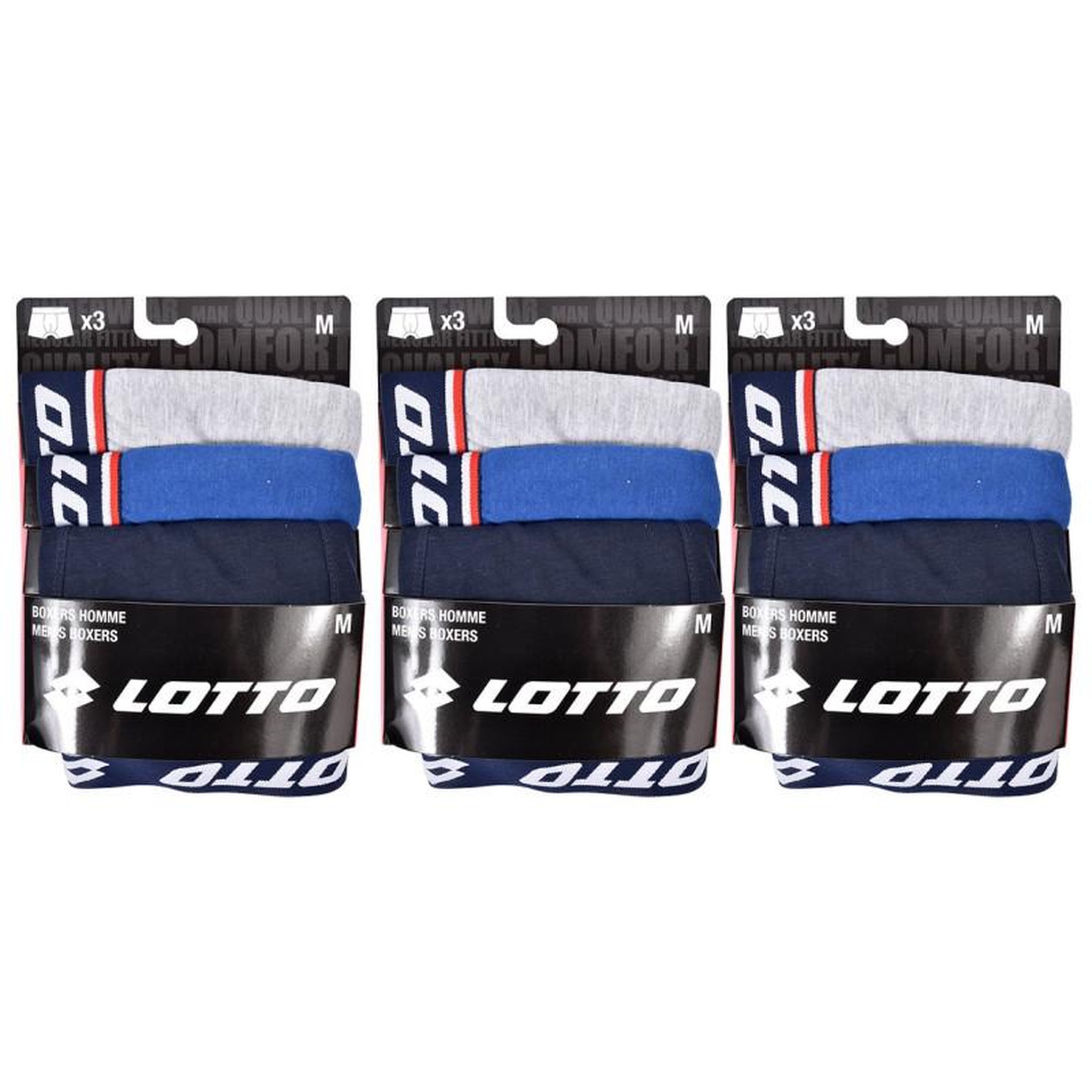 Voir la diapositive 3 : LOTTO Boxer homme LOTTO