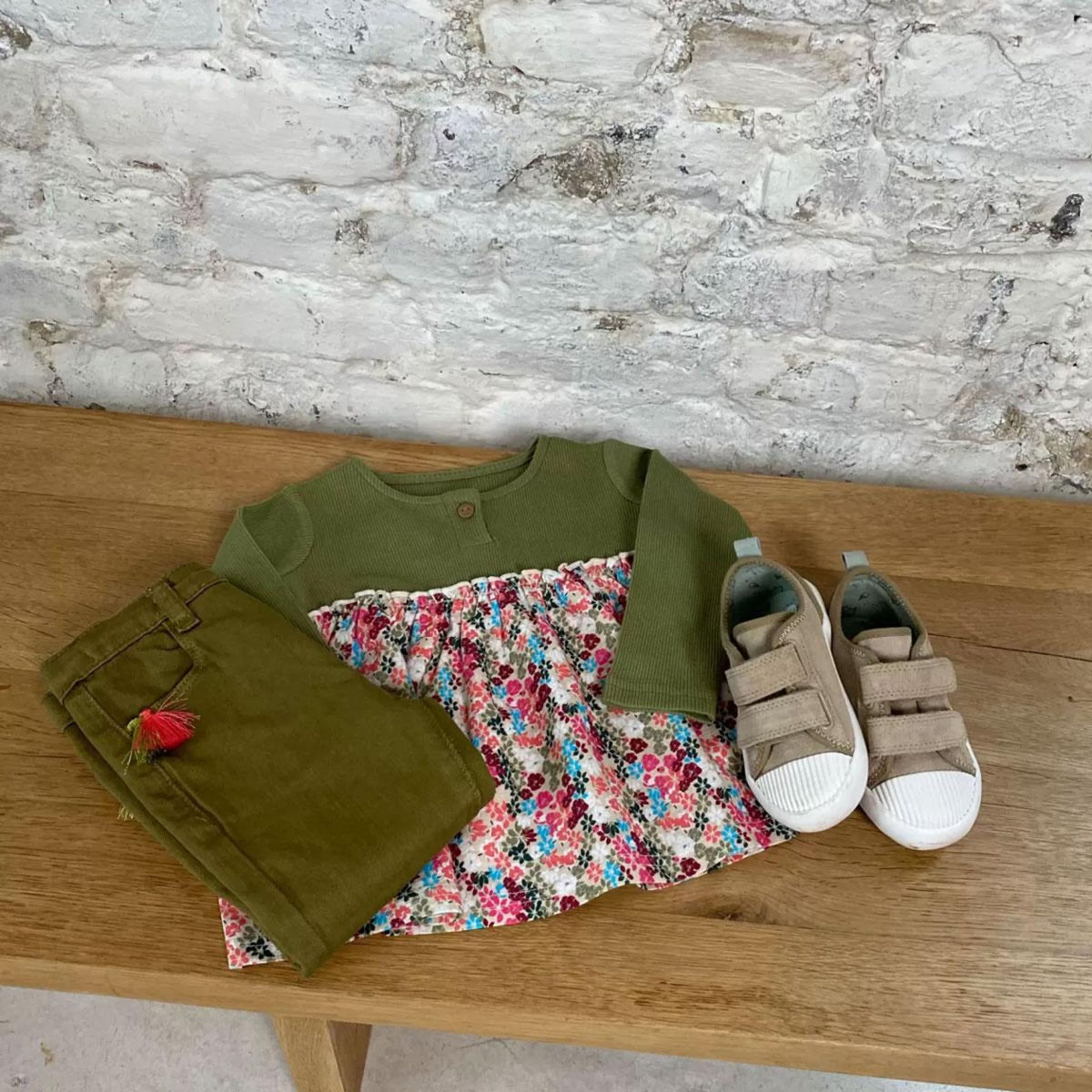 Petit Béguin Blouse fille Crocus