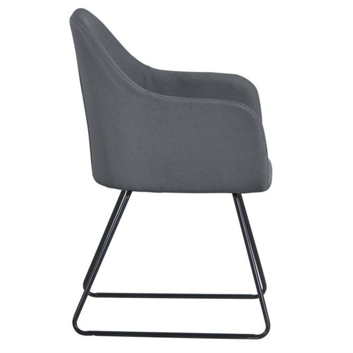 Paris Prix Fauteuil Design  Blida  87cm Gris & Noir