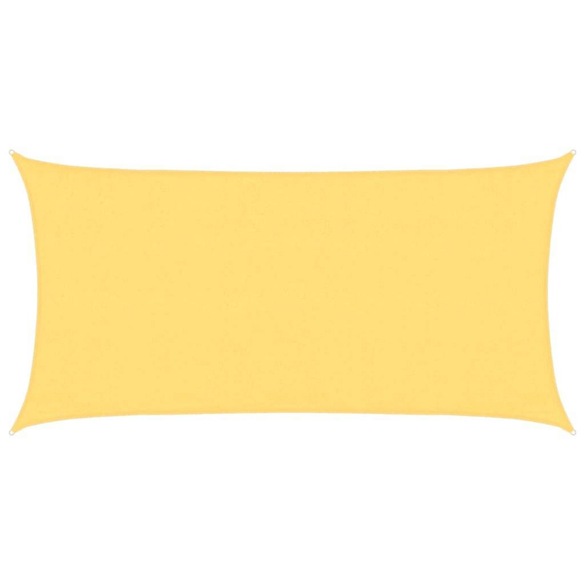 VIDAXL Voile d'ombrage 160 g/m^2 Beige 3x6 m PEHD