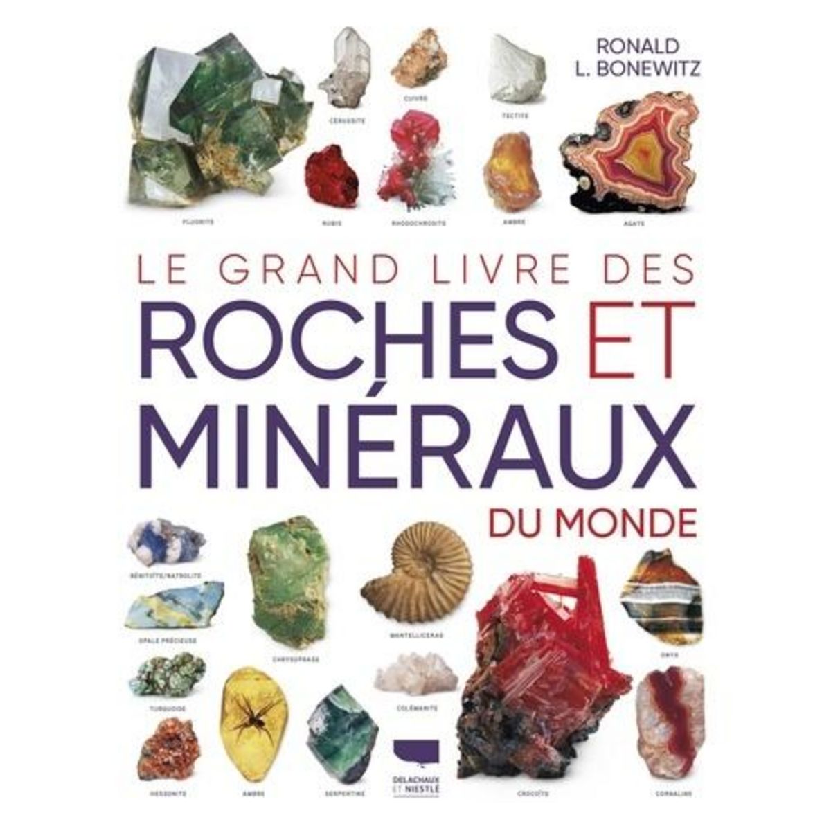 LE GRAND LIVRE DES ROCHES ET MINERAUX DU MONDE, Bonewitz Ronald Louis